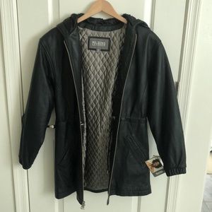 Wilson’s Leather Trench coat